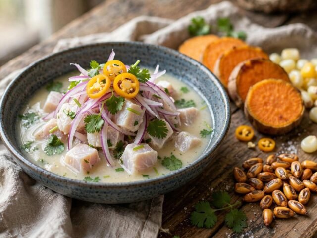 Ceviche Peruano Clásico
