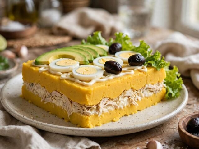 Causa Limeña de Pollo