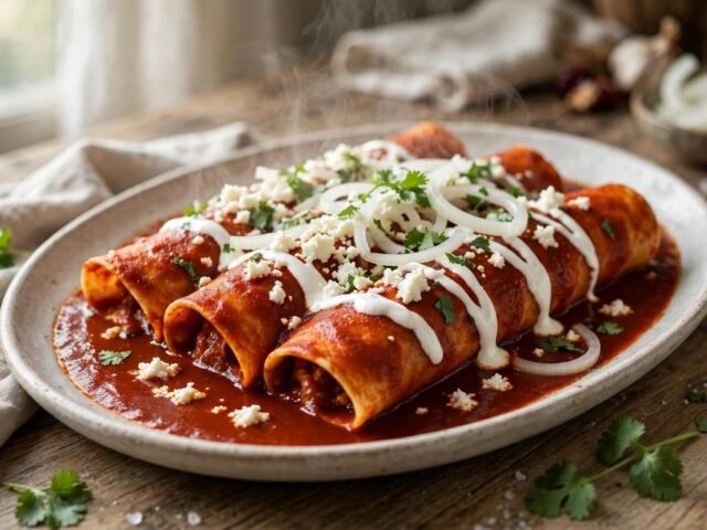 Enchiladas Rojas
